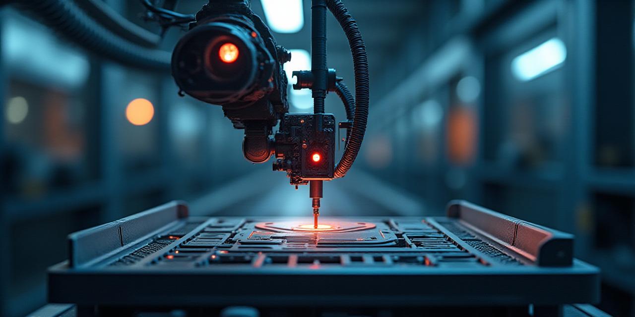 Avansert robotarm i arbeid